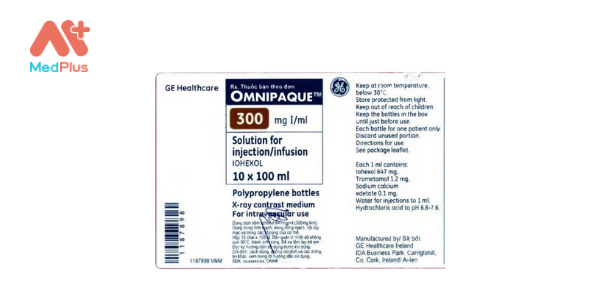 Thuốc Omnipaque: Liều dùng & lưu ý, hướng dẫn sử dụng, tác dụng phụ 129 Omnipaque
