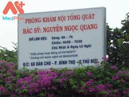 Phòng khám Nội tổng quát - BS Nguyễn Ngọc Quang