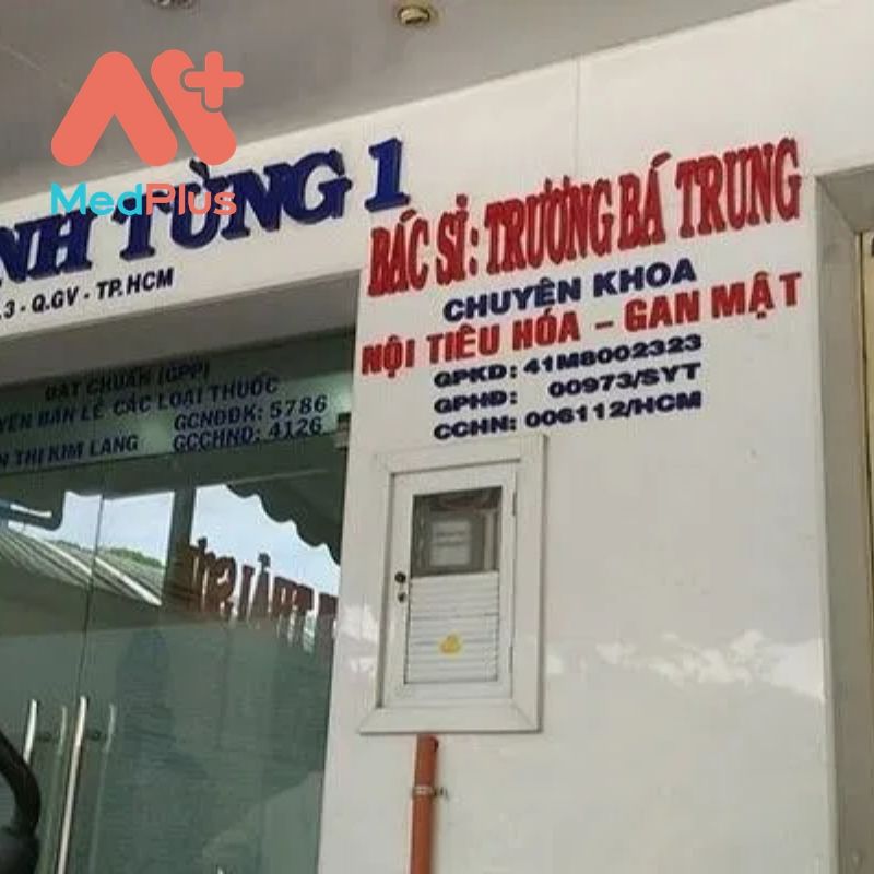 Phòng khám Tiêu hóa Gan Mật - BS. Trương Bá Trung- địa chỉ khám gan mật uy tín TPHCM