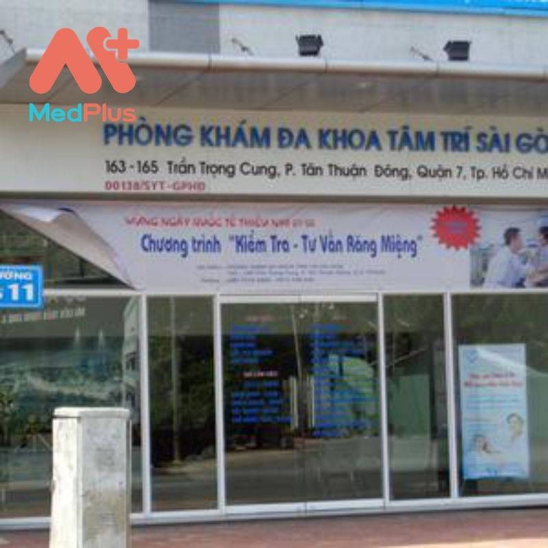 Phòng Khám Đa Khoa Tâm Trí Sài Gòn- địa chỉ khám mắt trẻ em uy tín quận 7