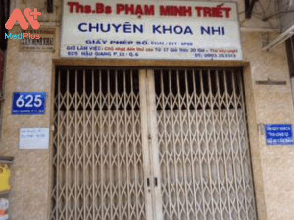 Bật mí cho các mẹ 5 nơi khám tổng quát cho bé uy tín quận 6 135 Phòng khám Nhi khoa – ThS.BS. Phạm Minh Triết