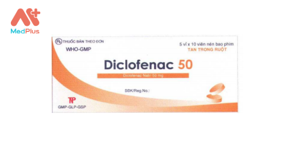 Thuốc Diclofenac 50: Liều dùng & lưu ý, hướng dẫn sử dụng, tác ...