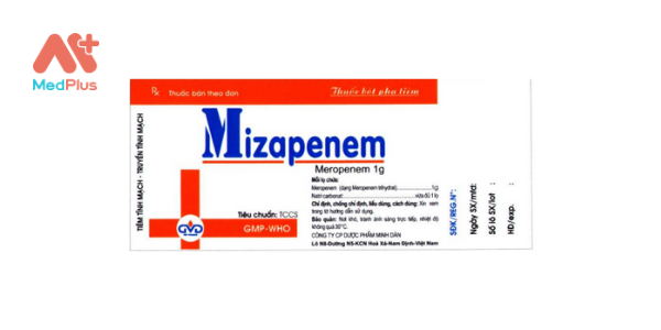 Thuốc Mizapenem 1g