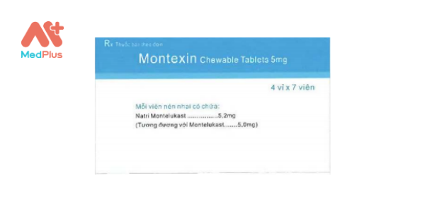 Thuốc Montexin Chewable Tablets 5mg