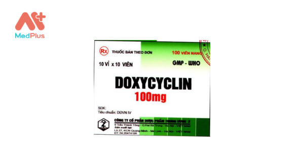 Thuốc Doxycyclin 100 mg