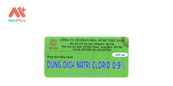 Thuốc Dung dịch Natri clorid 0,9%