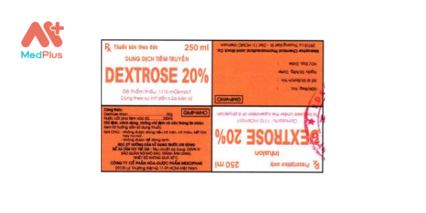 Thuốc Dextrose 20%