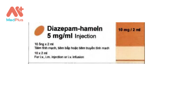 Thuốc Diazepam-Hameln 5mg/ml Injection