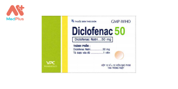 Thuốc Diclofenac 50 (Cửu Long)