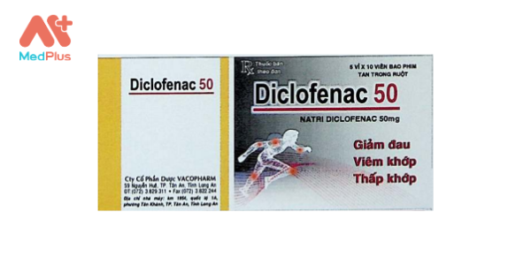 Thuốc Diclofenac 50 (Vacopharm)