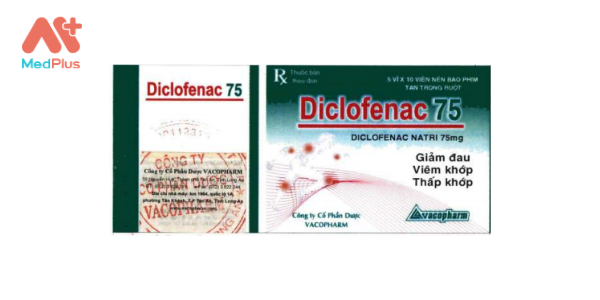 Thuốc Diclofenac 75 (loại 2 Vacopharm)