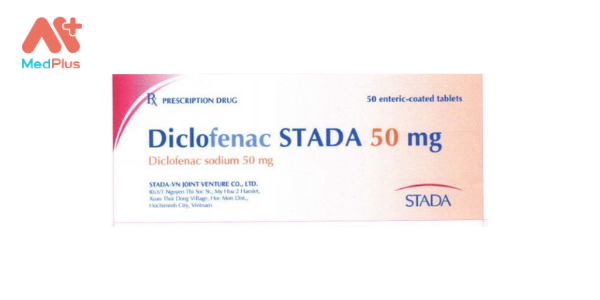 Thuốc Diclofenac stada 50mg