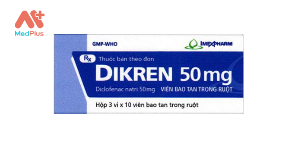 Thuốc Dikren 50 mg