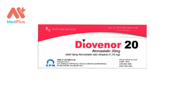 Thuốc Diovenor 20