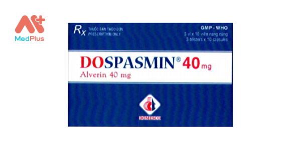 Thuốc Dospasmin 40 mg: Liều dùng & lưu ý, hướng dẫn sử dụng, tác dụng phụ 127 Dospasmin 40 mg
