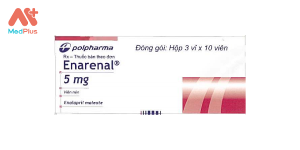 Thuốc Enarenal 5mg: Liều dùng & lưu ý, hướng dẫn sử dụng, tác dụng phụ 128 Thuốc Enarenal 5mg