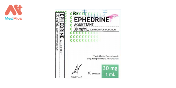 Thuốc Ephedrine Aguettant 30mg/ml