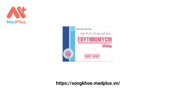 Thuốc Erythromycin 500 mg