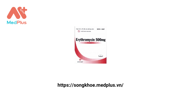 Thuốc Erythromycin 500mg