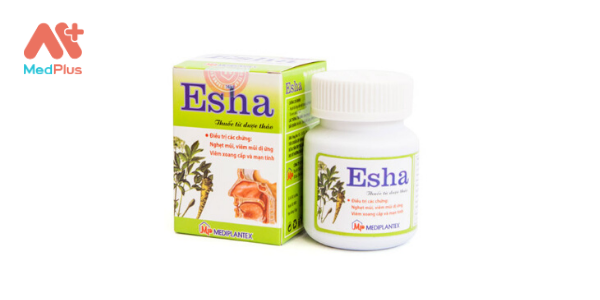 Thuốc Esha: Liều dùng & lưu ý, hướng dẫn sử dụng, tác dụng phụ 128 Thuốc Esha