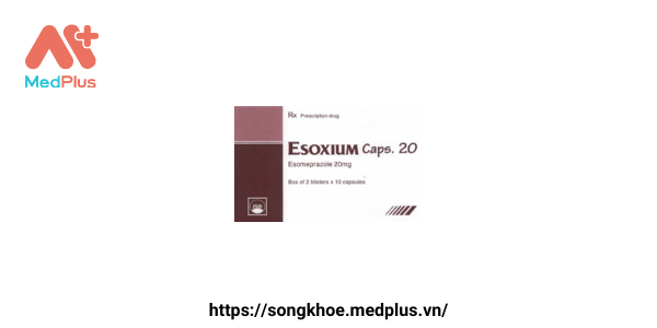 Thuốc Esoxium caps. 20