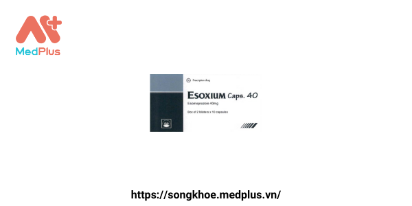 Thuốc Esoxium caps. 40
