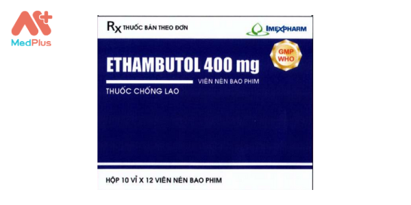 Thuốc Ethambutol 400 mg