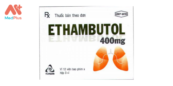 Thuốc Ethambutol TVP: Liều dùng & lưu ý, hướng dẫn sử dụng, tác dụng phụ 128 Thuốc Ethambutol TV. Pharm