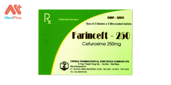 Thuốc Farinceft-250