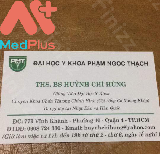 Thông tin về Bác sĩ Huỳnh Chí Hùng