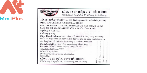 TRần Bì thái sợi