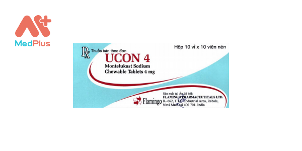 Thuốc Ucon 4: Liều dùng & lưu ý, hướng dẫn sử dụng, tác dụng phụ 127 Ucon 4