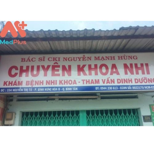 Phòng khám Nhi khoa - BS Nguyễn Mạnh Hùng