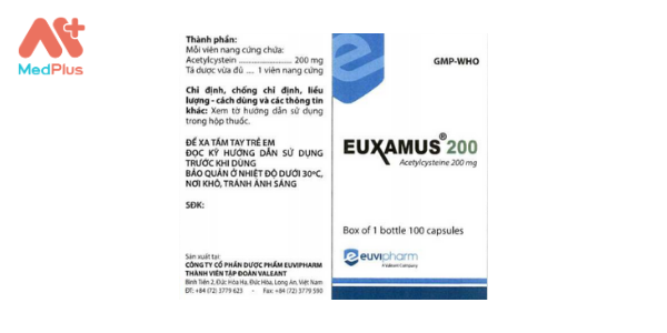 Viên nang cứng Euxamus 200