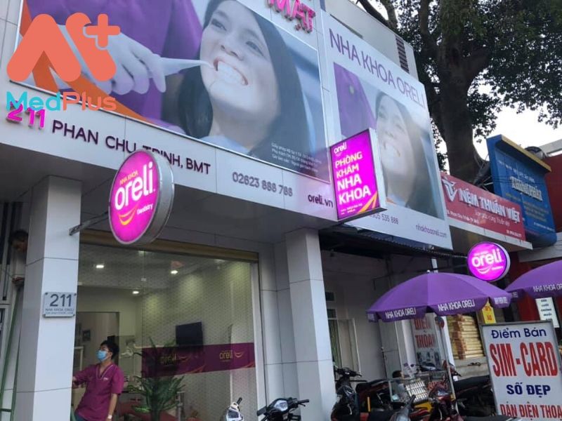 Nha khoa Oreli Buôn Ma Thuột - bảng giá, giờ làm việc 128 Phòng khám nha khoa Oreli