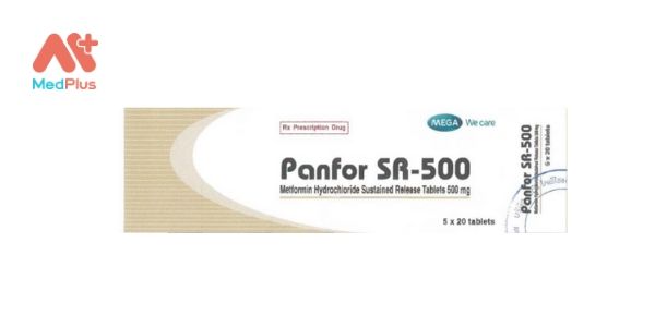 Thuốc Panfor SR-500: Liều dùng & lưu ý, hướng dẫn sử dụng, tác dụng phụ 128 Panfor SR-500