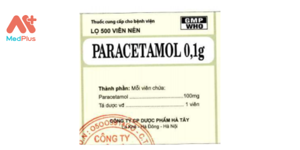 Paracetamol 0,1g