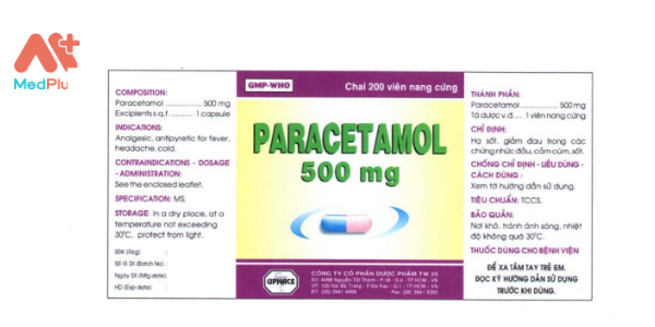 Paracetamol 500 mg