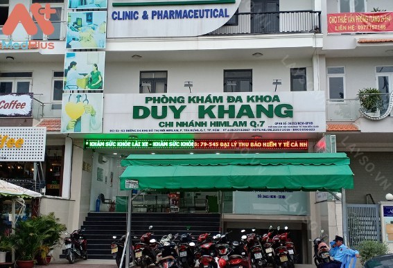 Phòng khám Đa khoa Duy Khang chi nhánh Him Lam là địa chỉ nội soi amidan uy tín