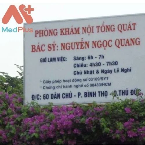 Phòng Khám Hô hấp quận Thủ Đức – Bác sĩ Nguyễn Ngọc Quang - địa chỉ nội soi phổi uy tín quận Thủ Đức