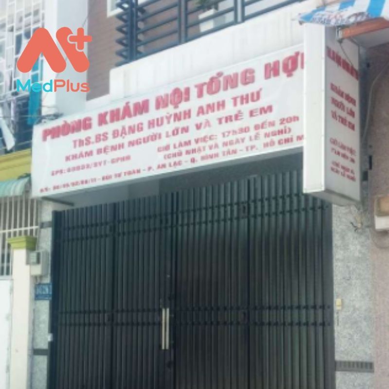 Phòng khám Nội tổng hợp – ThS.BS. Đặng Huỳnh Anh Thư- địa chỉ nội soi trực tràng uy tín quận Bình Tân