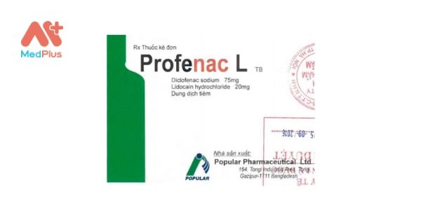 Thuốc Profenac L Injection: Liều dùng & lưu ý, hướng dẫn sử dụng, tác dụng phụ 128 Profenac L Injection