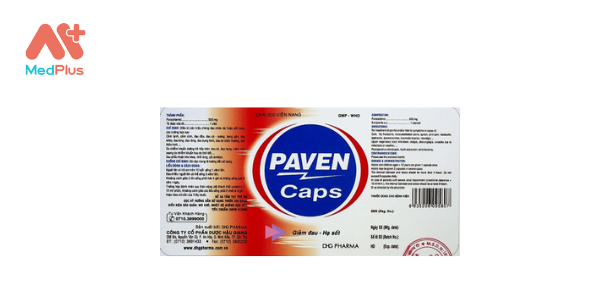 Thuốc Paven Caps