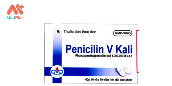 Thuốc Penicilin V Kali 1.000.000 IU