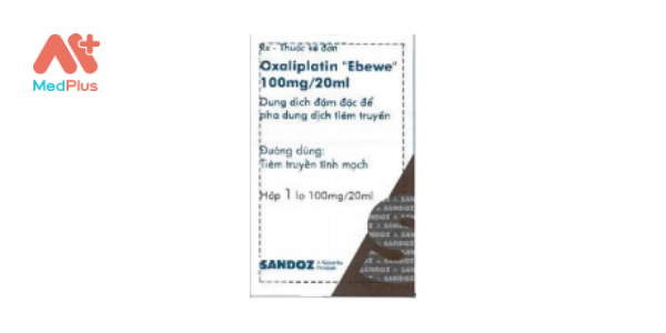 Thuốc Oxaliplatin "Ebewe" 50mg/10ml