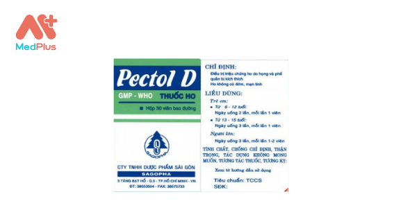 Thuốc Pectol D