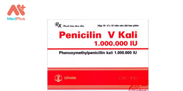 Thuốc Penicilin V Kali 1.000.000 IU 