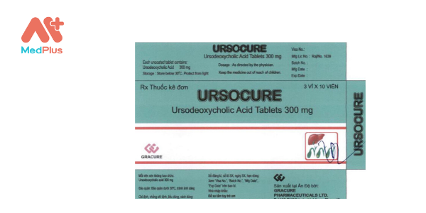 Thuốc Ursocure: Liều dùng & lưu ý, hướng dẫn sử dụng, tác dụng phụ 128 Thuốc Ursocure