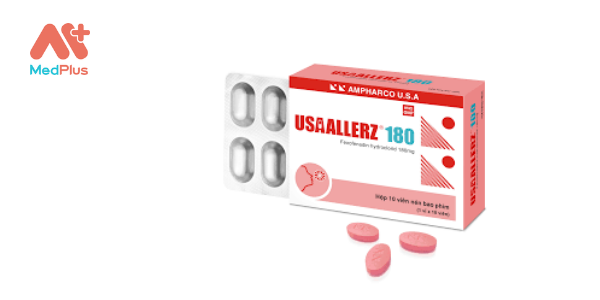 Thuốc Usaallerz 180: Liều dùng & lưu ý, hướng dẫn sử dụng, tác dụng phụ 128 Thuốc Usaallerz 180