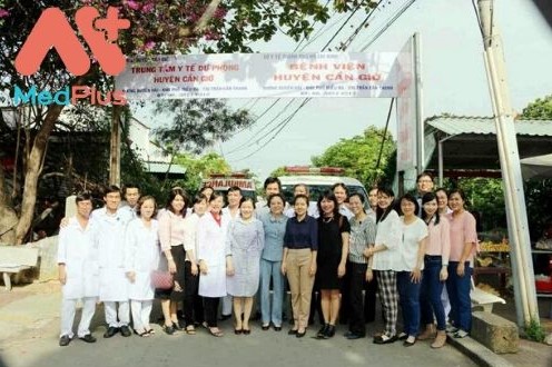 Đội ngũ y bác sĩ tại Trung tâm y tế dự phòng huyện Cần Giờ